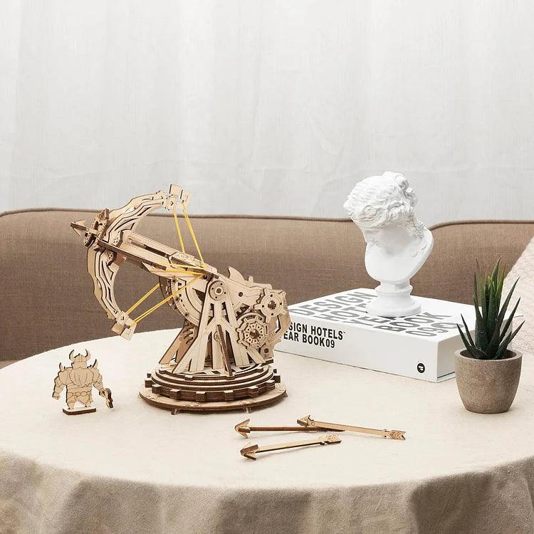 Siege Heavy Ballista 3D Wooden Puzzle War Game - PuzelCraft