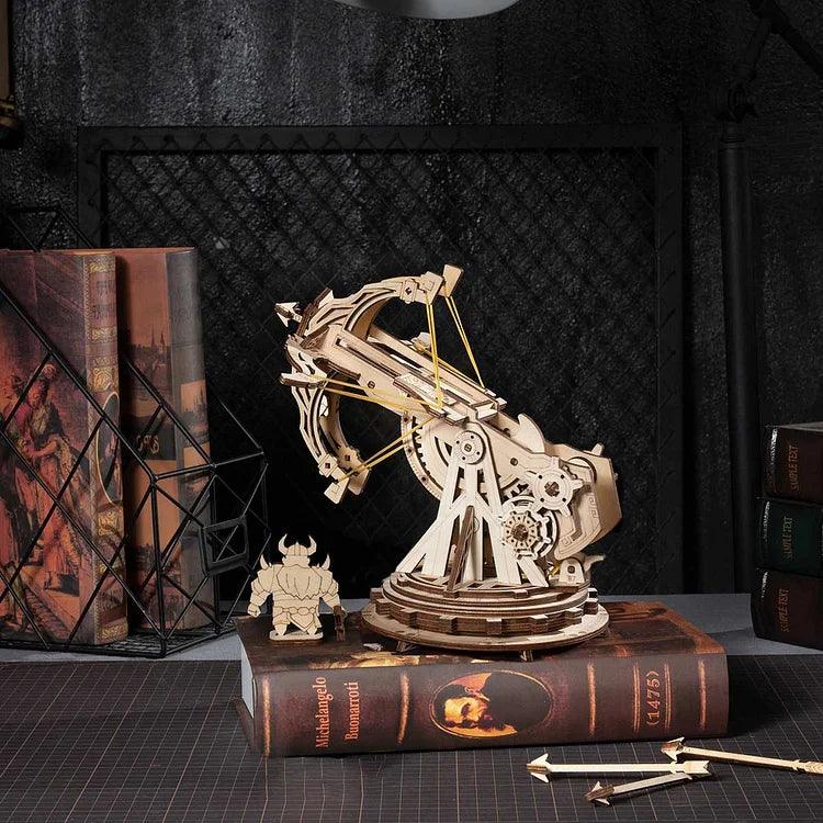 Siege Heavy Ballista 3D Wooden Puzzle War Game - PuzelCraft