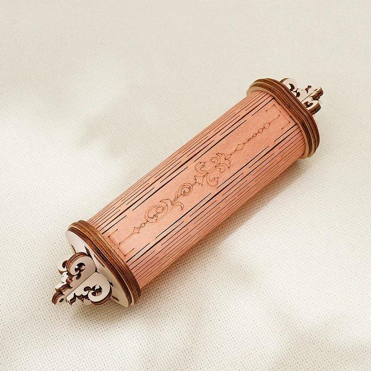 Colorful Wooden Mechanical Modern Wall Clock - PuzelCraft